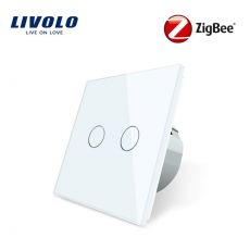 LIVOLO ZigBee bezdrôtový vypínač č.5 - biely