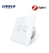 LIVOLO ZigBee bezdrôtový vypínač č.5B - biely VL-C702SZ-11