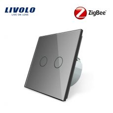 LIVOLO ZigBee bezdrôtový vypínač č.5B - strieborný VL-C702SZ-15