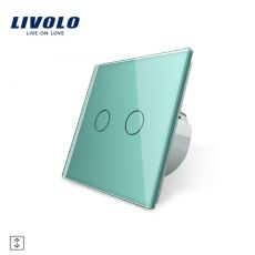 LIVOLO Žalúziový ovládač - zelený VL-C702W-18