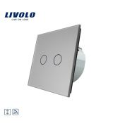 LIVOLO Žalúziový ovládač RF - strieborný VL-C702WR-15