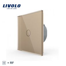 LIVOLO Dotykový stmievač osvetlenia RF - zlatý VL-C701DR-13 
