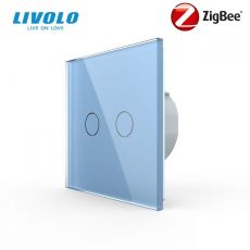 LIVOLO ZigBee bezdrôtový vypínač č.5 - modrý VL-C702Z-19