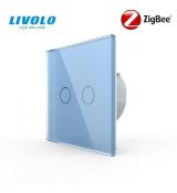 LIVOLO ZigBee bezdrôtový vypínač č.5B - modrý VL-C702SZ-19