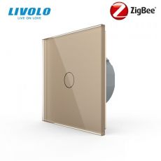 LIVOLO ZigBee bezdrôtový vypínač č.6 - zlatý VL-C701SZ-13