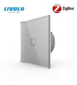 LIVOLO ZigBee bezdrôtový vypínač č.6 - strieborný VL-C701SZ-15