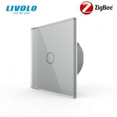 LIVOLO ZigBee bezdrôtový vypínač č.6 - strieborný VL-C701SZ-15