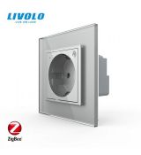 LIVOLO ZigBee zásuvka EU - strieborná VL-C7C1Z-15