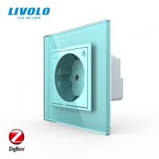 LIVOLO ZigBee zásuvka EU - zelená VL-C7C1Z-18