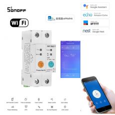 WiFi inteligentný spínač 2P s meraním spotreby elektrickej energie + Prúdový chránič