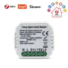 Mini ZigBee vypínač - 2CH