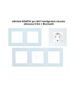 eWelink RÁMČEK pre WiFi inteligentná zásuvka sklenená S16A + Bluetooth