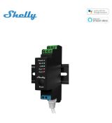 Shelly PRO 2PM WiFi + Ethernet 2-gangový inteligentný reléový spínač s meračom výkonu a roletovým režimom