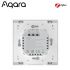 AQARA Inteligentný nástenný vypínač H1 EU (s neutrálom, 1kanálový)