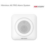 Hikvision DS-PS1-II-WE - bezdrôtová vnútorná siréna s mikrofónom - AX PRO červená