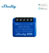 Shelly PLUS 1 Mini GEN3, jednokanálový WiFi inteligentný reléový spínač (8A)