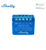 Shelly PLUS 1 Mini R3, jednokanálový WiFi inteligentný reléový spínač (8A)