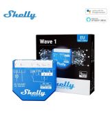 Shelly Qubino Wave 1 Inteligentné relé  s 1kanál, s protokolom Z-Wave