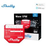 Shelly Qubino Wave 1PM Inteligentné relé s 1-kanálovým meračom výkonu s protokolom Z-Wave